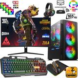 Zeiron RX35 Intel Core I5-12400F 16 GB Ram 512 GB M.2 Nvme SSD 8gb 256BIT RX580 24" 165Hz Oyuncu Masaüstü Bilgisayar