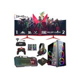 Zeiron Rx44 Plus i5 3470 16GB Ram 512GB SSD GT730 23.6" Dual Curved Monitörlü Hazır Sistem Oyun Bilgisayarı