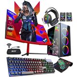 Zeiron RX50 i5-3470 16 GB RAM 500 GB HDD 256 GB SSD RX 550 23.8" Monitör Oyun Bilgisayarı