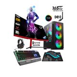 Zeiron Sp47 I5-10400F 8Gb 1 Tb Ssd Gtx 1050Ti 4Gb 23.8" 165Hz Curved Oyuncu Bilgisayar