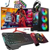 Zeiron Stella X7 Ryzen 5 3600 16GB 256GB Ssd+1tb HDD RX550 23.8" Oyuncu Masaüstü Bilgisayar