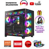 Zeiron Tiger RTX05 Ryzen 5 8400F 32GB Ddr5 Ram 2 Tb M.2 Nvme SSD 12GB 192BIT RTX4070 Sıvı Soğutmalı Oyuncu Masaüstü Bilgisayarı
