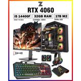 Zeiron Warrior Spine X9 I5 14400F 32GB 1tb M.2 SSD RTX4060 27" 280Hz Sıvı Soğutmalı Oyuncu Bilgisayarı