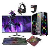 Zeiron X7 Pro i5-4440 16GB RAM 1TB HDD 240GB SSD 4G RX 550 FreeDOS 23.8 inç Monitör Oyun Bilgisayarı