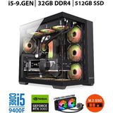 Zeiron Zero RTX25 Intel Core I5-9400F 32GB Ram 512 GB M.2 Nvme 12GB 192BIT RTX3060 Sıvı Soğutmalı Oyuncu Masaüstü Bilgisayar