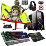Zeiron ZRN-AMX15 Ryzen 5 3600 8GB RAM 120GB + 1TB SSD RX 550 FreeDOS 27 inç Oyun Bilgisayarı