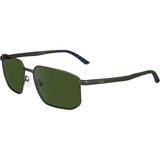 Zeiss ZS 23139SP 065 57 Unisex Geometrik Siyah Metal Güneş Gözlüğü