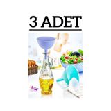 zeixpow Plastik Yağ Sıvı Küçük Huni No:1