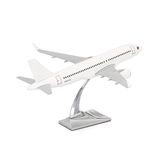 Zek Upp Zekupp Airbus A320 Model Uçak, 1/100 Beyaz Elit Maket Uçak (ZU-UCK0108)