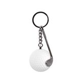 Zek Upp Zekupp Golf Topu Anahtarlık, El Yapımı İsimli Anahtarlık, Hediyelik Anahtarlık, 2 Renk Seçeneği: Beyaz Kırmızı, El Yapımı Metal Anahtarlık (ZU