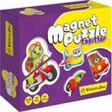 Zeka 12-36 Ay Ilk Magnet Puzzle Taşıtlar Aktivite Kitabı, 978-625-7632-74-4