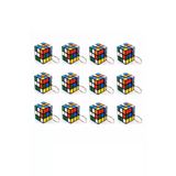 Zeka Küpü Mini Anahtarlık , Zeka Küpü (Sabır Küpü) 3X3 Cm - 1 2 Adet Tam Paket