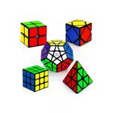 Zeka Küpü Seti 2X2,3X3,Pyramid,Skewb,Megaminx Speed Cube Set 5 Parça