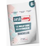 Zeka Küpü Yayınları - Pisagor Yayınları 8. Sınıf 14'lü 1. Dönem İnkılap Tarihi ve Atatürkçülük Denemeleri