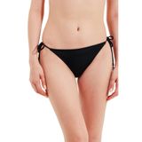 Zeki Aksesuar Detaylı Siyah Bikini Alt, 38 Beden, Kadın
