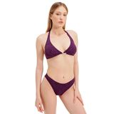 Zeki Aksesuarlı Mürdüm Bikini Takım, Kadın, 42 Beden
