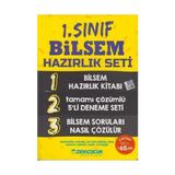 Zeki Çocuk Eğitici Kitaplar Bilsem 1. Sınıf Hazırlık Seti 3 Kitap