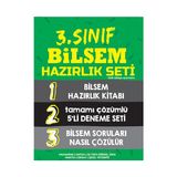 Zeki Çocuk Eğitici Kitaplar Fenomen Yayıncılık 3.Sınıf Bilsem Hazırlık Seti