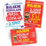 Zeki Çocuk Eğitici Kitaplar Zeki Çocuk Bilsem 2. Sınıf Eğitici Kitaplar 5'li Deneme Seti Tamamı Çözümlü
