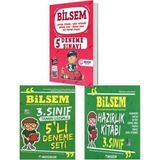Zeki Çocuk Yayınları 3. Sınıf Bilsem Hazırlık Kitabı / Deneme Sınav Seti 3 Kitap - Tür
