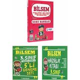 Zeki Çocuk Yayınları 3. Sınıf Bilsem Hazırlık Kitabı / Deneme / Soru Bankası 3 Kitap - Tür