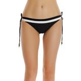 Zeki Kadın Bikini Altı, Siyah, Aksesuar Detaylı, 40 Beden
