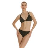 Zeki Kadın Bikini Takımı, Yeşil, Aksesuar Detaylı, 36 Beden