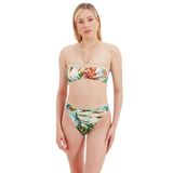 Zeki Kadın Desenli Bikini Takımı, 44 Beden
