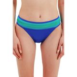 Zeki Kadın Yüksek Bel Mavi Bikini Altı, 46 Beden