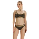 Zeki Luminoro Desenli Bikini Takımı, Kadın, 40 Beden,%100 Pamuk