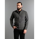Zeki Özer Erkek Antrasit Fitilli Hırka - 2XL