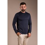 Zeki Özer Erkek Lacivert Basic Triko Kazak - XL