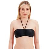 Zeki Straplez Siyah Bikini Üst, 36 Beden, Kadın