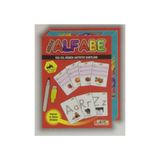 ZEKİCE OYUNCAK Eğitici Alfabe Eğitim Kartları-yaz Sil Kalem