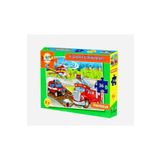 Zekice Oyuncak İtfaiyeciler 36 Parça Çocuk Puzzle