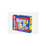 ZEKİCE OYUNCAK Savaşçı Robotlar Ve Minik Dostlarımız 2 Li Set 50+50 Parça Puzzle Yapboz zk-srmdst