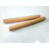 Zekice Oyuncak Ses Çubuğu-Ritim Çubuğu Doğal Ahşap Çubuk 2 x 21 cm - Ahşap Desenli