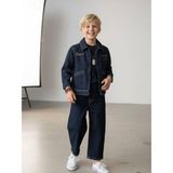 Zekids Erkek Çocuk Geniş Paça Denim Pantolon - Renkli - 9 Yaş