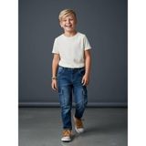 Zekids Erkek Çocuk Kargo Cepli Beli Lastikli Denim Pantolon - Renkli - 10 Yaş