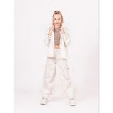 Zekids Kız Çocuk Gabardin Ceket - Bej - 11 - 12 Yaş