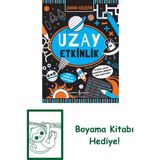 Zekânı Geliştir – Uzay Etkinlik + Boyama Kitabı