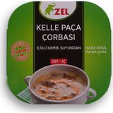 Zel Kase Kelle Paça Çorbası 250 ml - Ilikli Kemik Suyundan