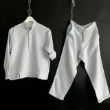 Zelhan Kids Erkek Çocuk Muslin 2'Li Takım - 01-Kahverengi - 14 - 15 Yaş