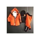 Zelhankids 5'li ERKEK ÇOCUK EŞOFMAN SET TURUNCU 9-10 Yaş
