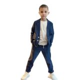 Zelhankids ERKEK ÇOCUK KETEN TAKIM lacivert 14-15 Yaş