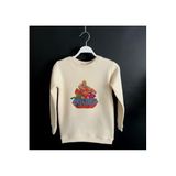 Zelhankids ERKEK ÇOCUK SWEATSHİRT BEJ 9-10 Yaş