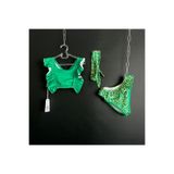 Zelhankids KIZ ÇOCUK BİKİNİ TAKIM YEŞİL 4-5 Yaş
