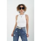 Zelish My Sister Halter Yaka Atlet - Beyaz