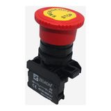 Zelkon 40MM Mantar Kafa, Pls Acil Stop Butonu, Etiketli - Yok