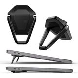 ZELMINE Masa için Dizüstü Bilgisayar Standı, Taşınabilir Kaymaz Klavye Yükseltici, Çinko Alaşımlı Klavye Standları, MacBook Air/Pro ile Uyumlu Bilgisayar Standı, 10-15,6 İnç Dizüstü Bilgisayarlar ve